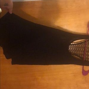 Tank top with cut back